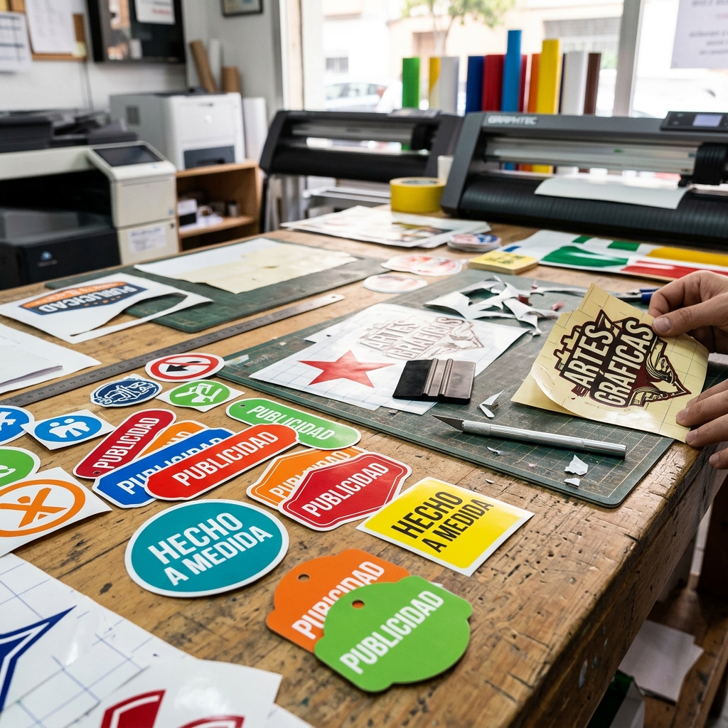 Stickers y Vinil de Corte