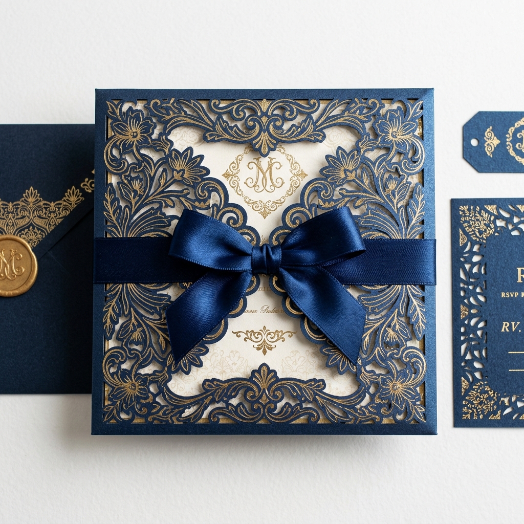 Invitación Boda Láser